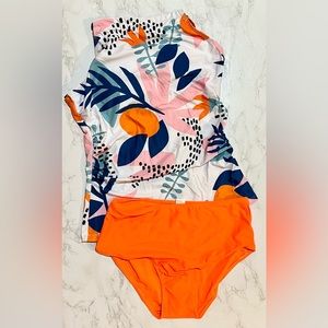 Tankini swimsuit. Size adult small.